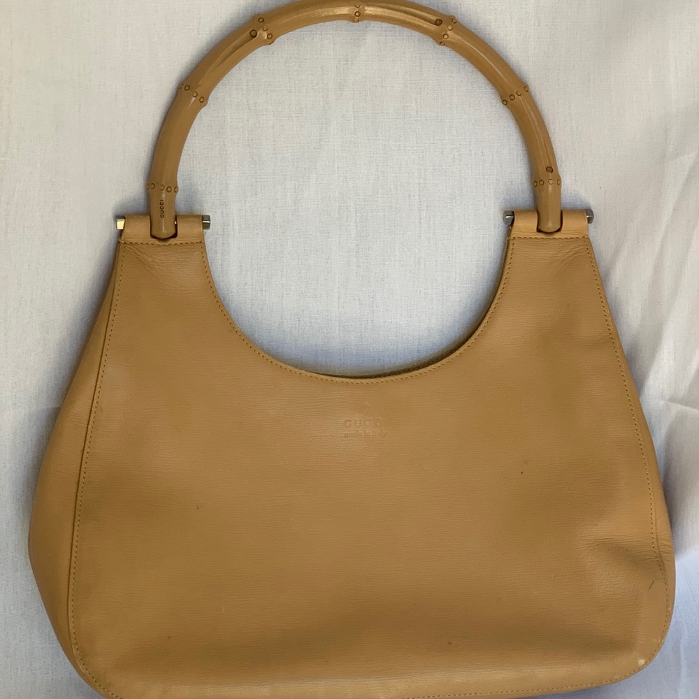Vintage Gucci Bamboo Shoulderbag
